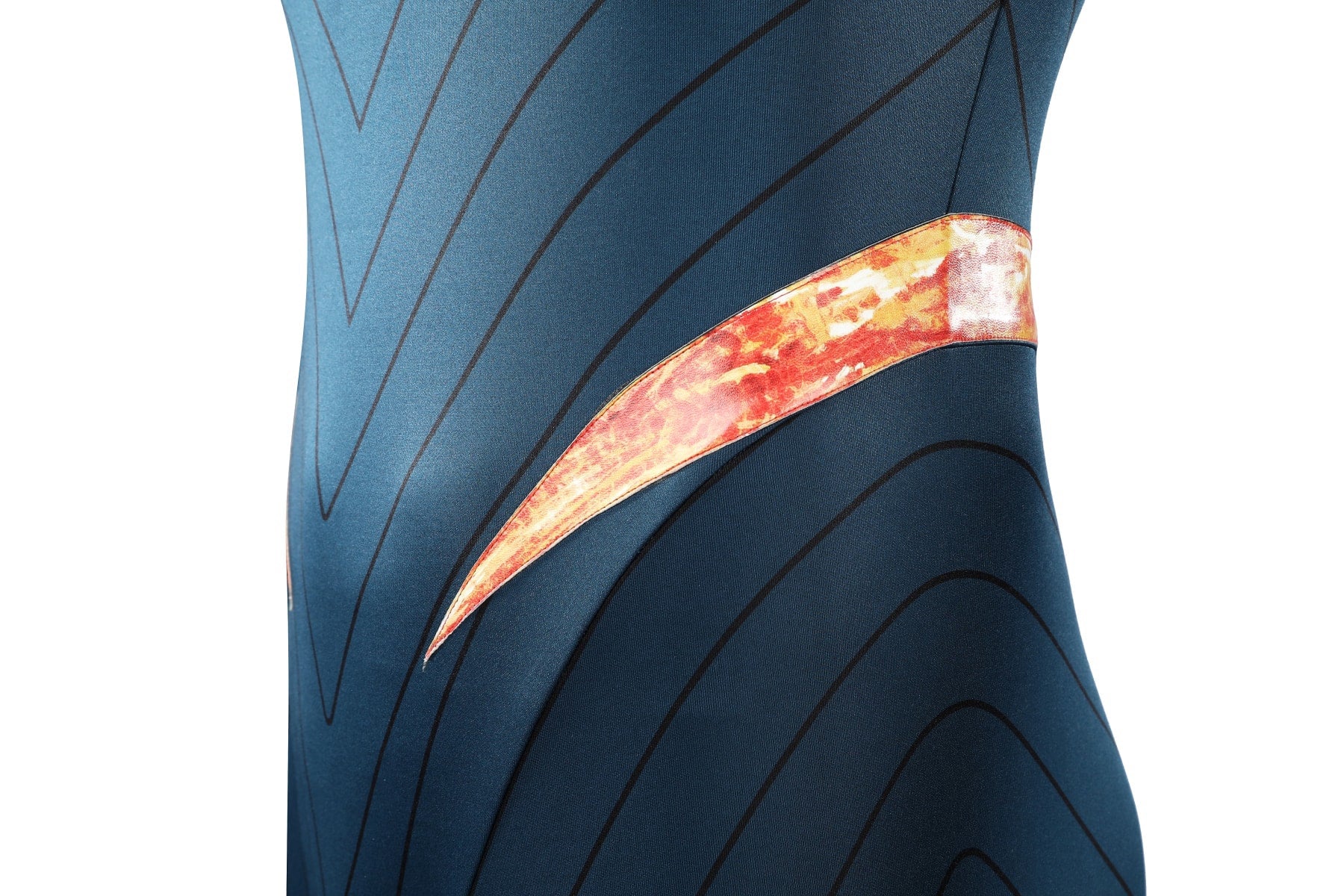 Absolute Superman Fire Battlesuit High Level Cosplay Costumes