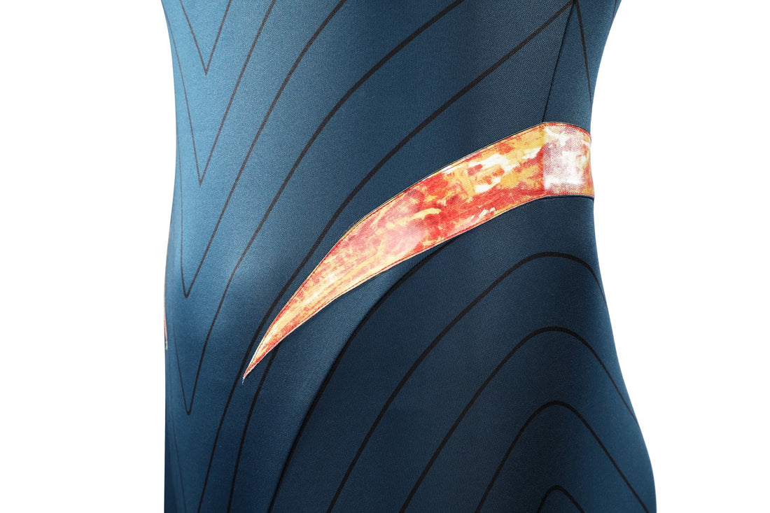 Absolute Superman Fire Battlesuit High Level Cosplay Costumes
