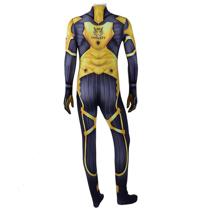 overwatch d va dynasty cosplay costume jumpsuit halloween bodysuit for kids adult