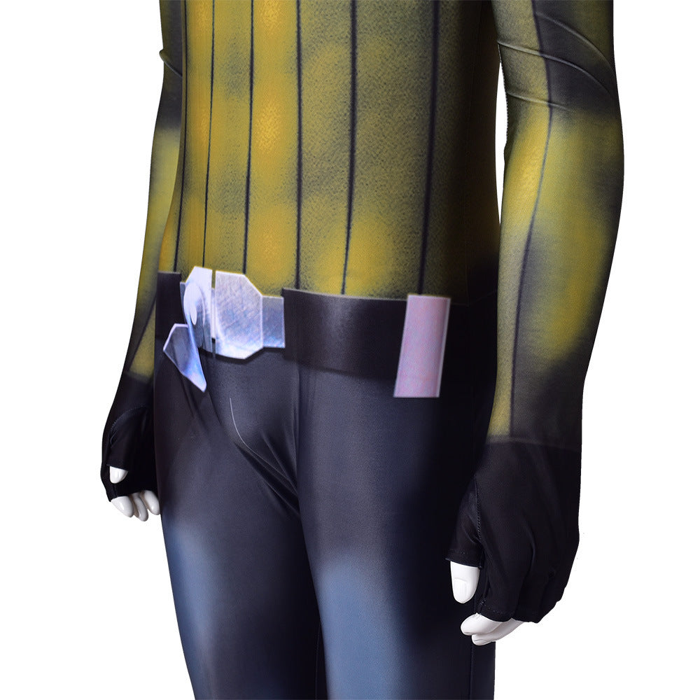 star wars rebels kanan jarrus costume jumpsuit halloween bodysuit for kids adult