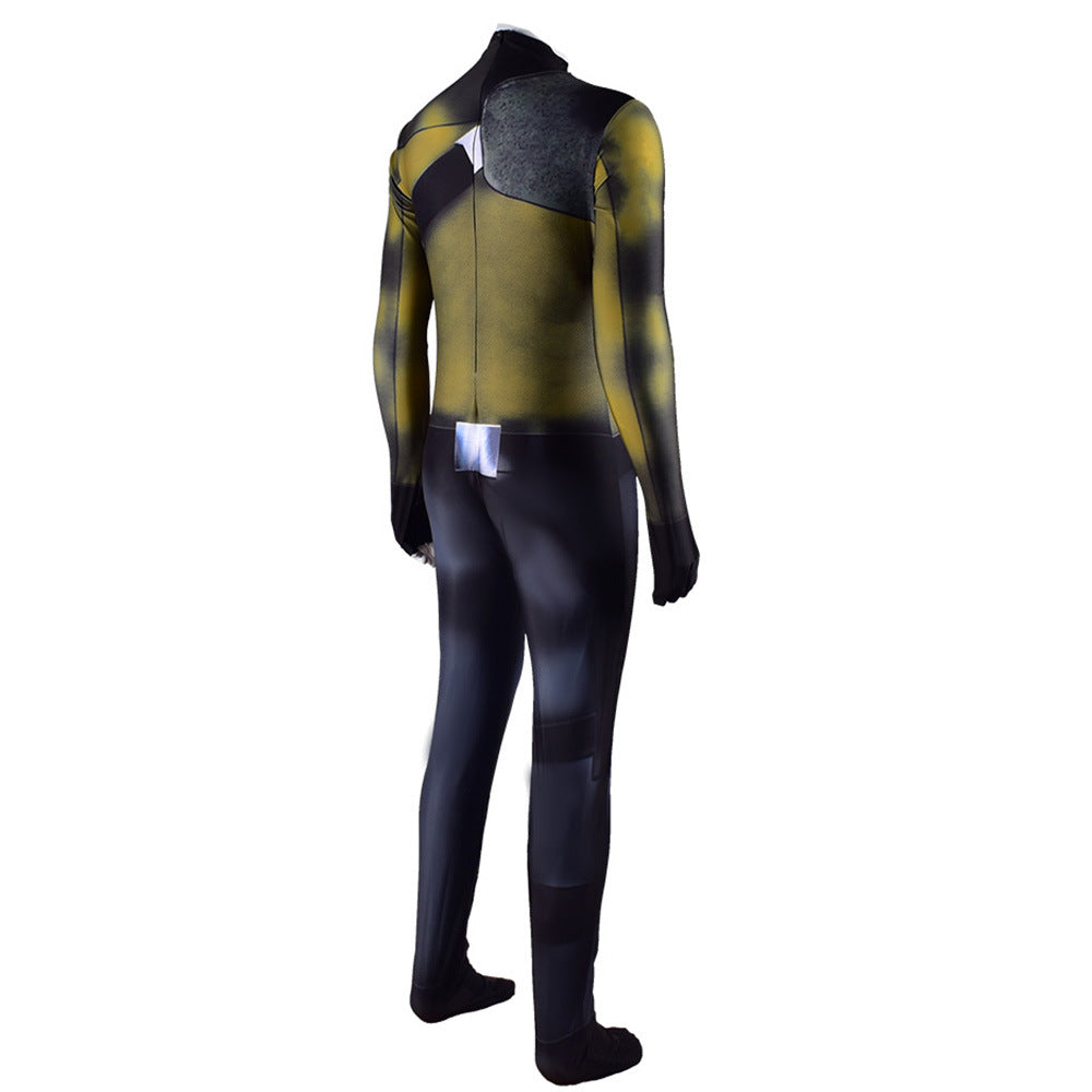 star wars rebels kanan jarrus costume jumpsuit halloween bodysuit for kids adult