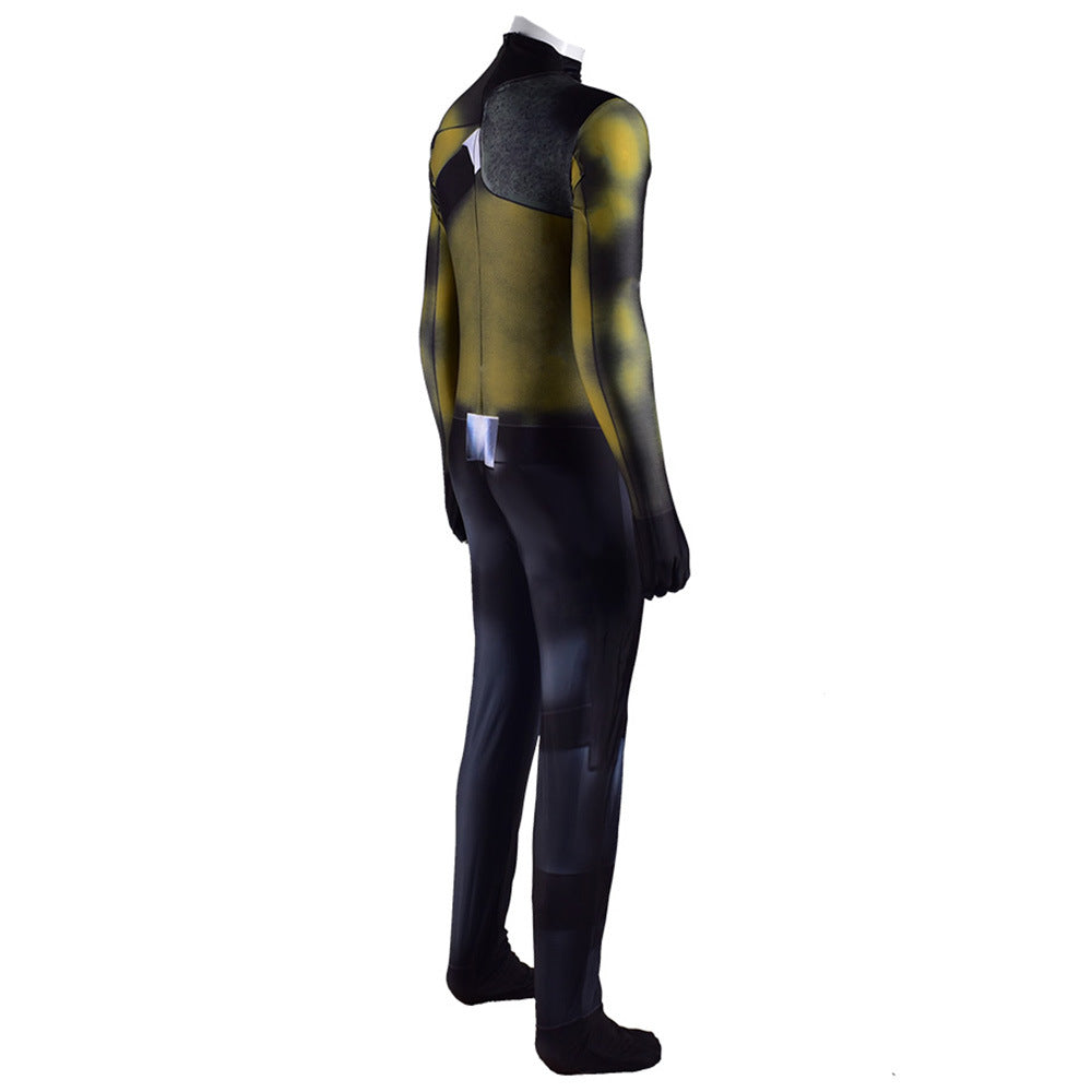 star wars rebels kanan jarrus costume jumpsuit halloween bodysuit for kids adult