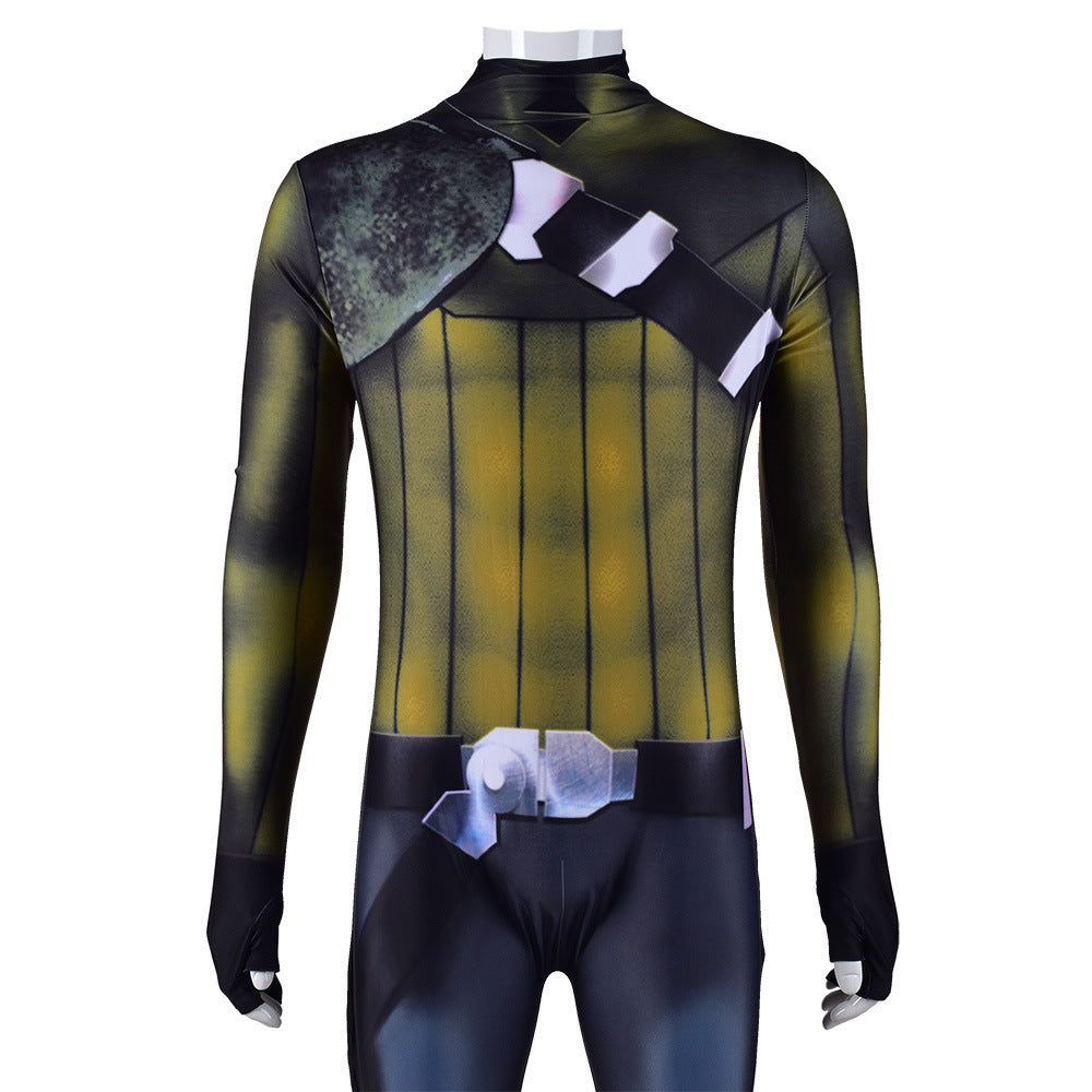 star wars rebels kanan jarrus costume jumpsuit halloween bodysuit for kids adult