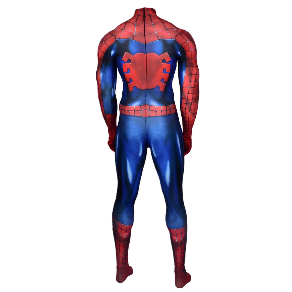 comics spider man cosplay costume jumpsuit halloween bodysuit for kids adult