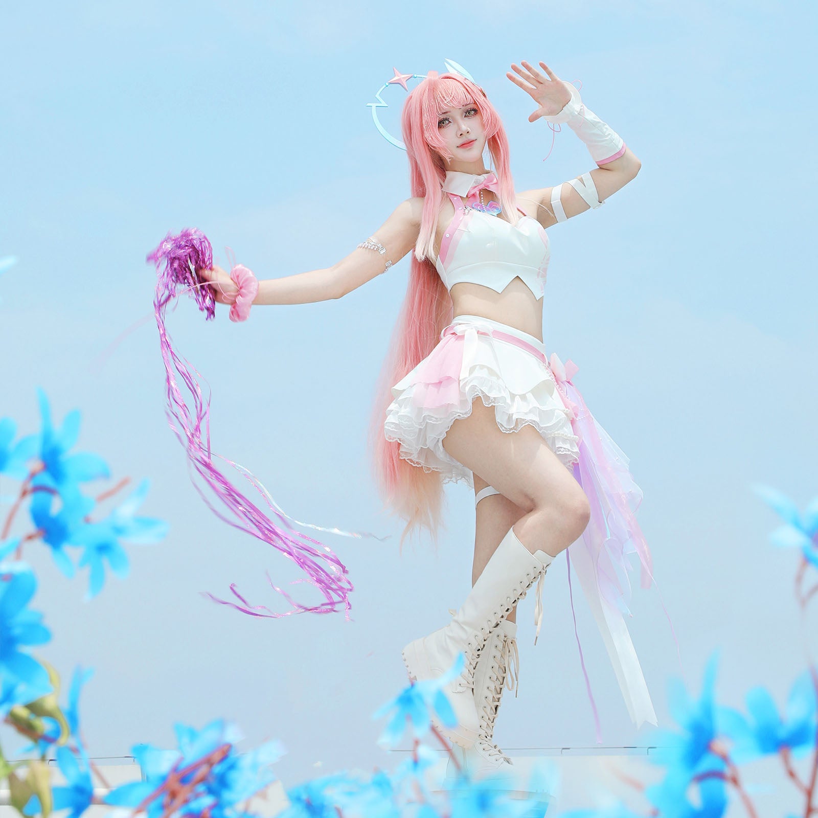 Wuthering Waves Korea Anniversary Aemeath Top Cosplay Costumes