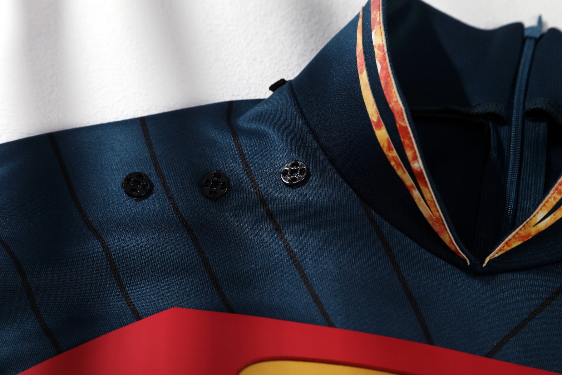 Absolute Superman Fire Battlesuit High Level Cosplay Costumes