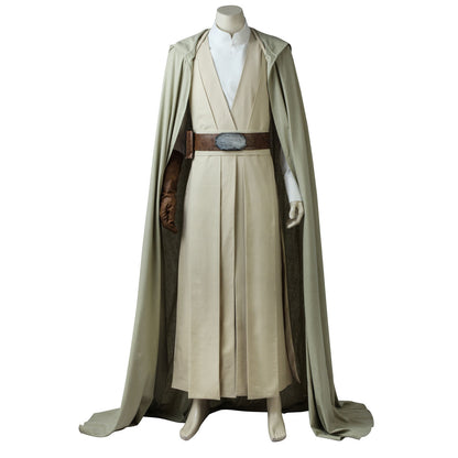 Star Wars 8 The Last Jedi Luke Skywalker Male Fullset Cosplay Costumes