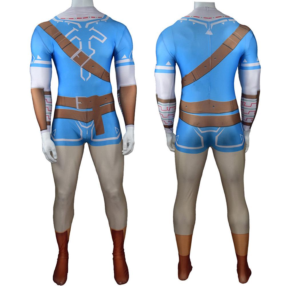 the legend of zelda breath of the wild costume jumpsuit bodysuit for kids adult