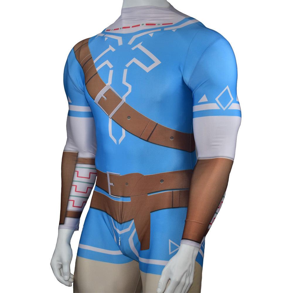 the legend of zelda breath of the wild costume jumpsuit bodysuit for kids adult