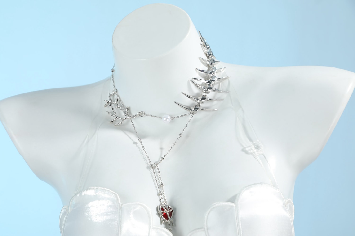 Pre-order Path to Nowhere L.L. Interlude‌‌ White Dress Top Level Cosplay Costumes