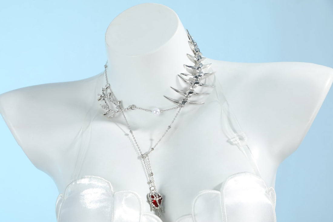 Pre-order Path to Nowhere L.L. Interlude‌‌ White Dress Top Level Cosplay Costumes