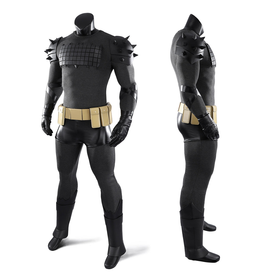 Absolute Batman Bruce Wayne Jumpsuit Full Set Cosplay Costumes