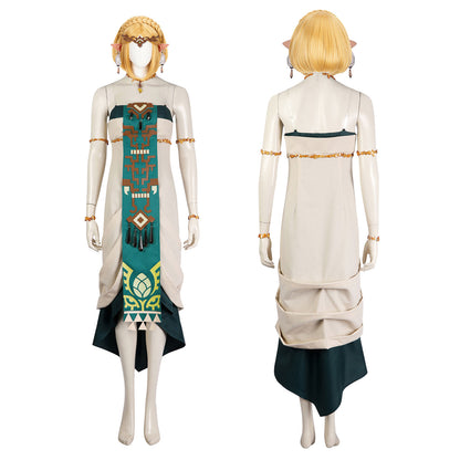 The Legend of Zelda Tears of the Kingdom Princess Zelda Cosplay Costumes