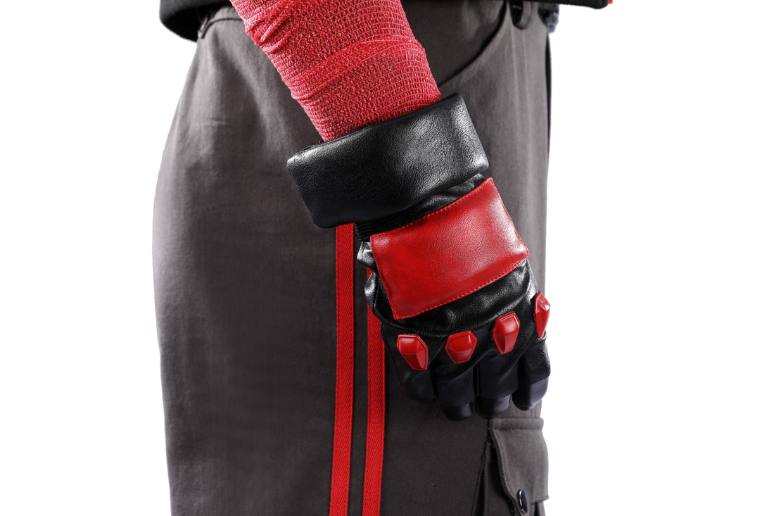 Rebirth Red Hood Jason Todd Red Suit Full Set Cosplay Costumes