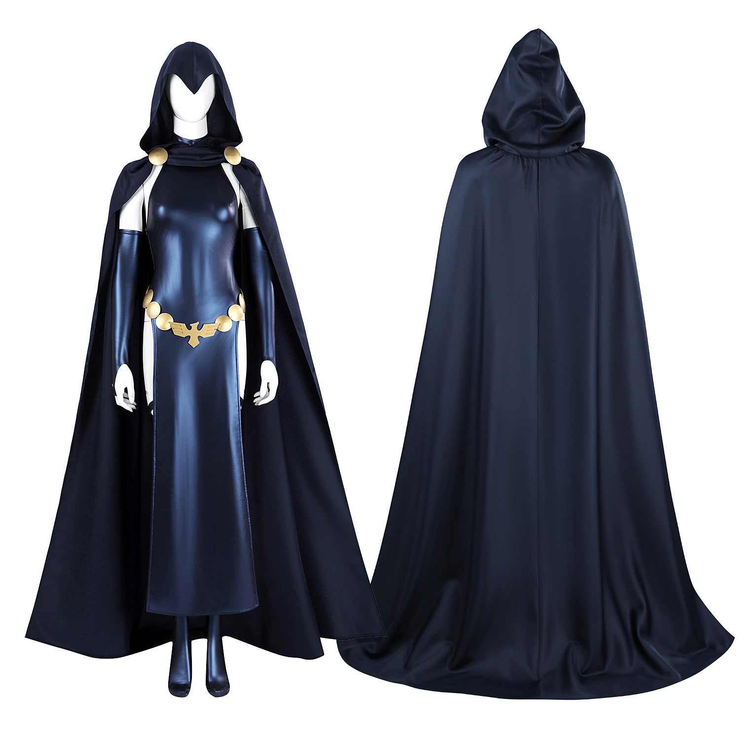 Comics Raven Rachel Roth New Earth Female Full Set Cosplay Costumes