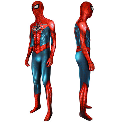 Spider-Man PS4 Armour-MK IV Male Jumpsuit Cosplay Costumes