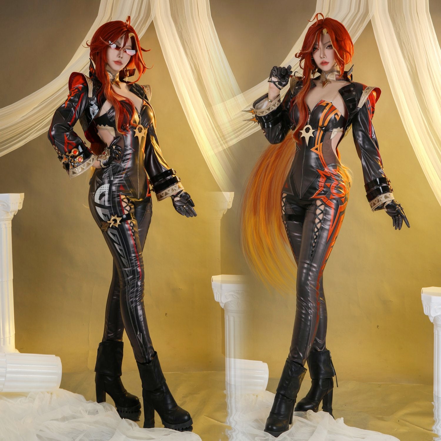 Game Genshin Impact Mavuika Top Level Cosplay Costumes