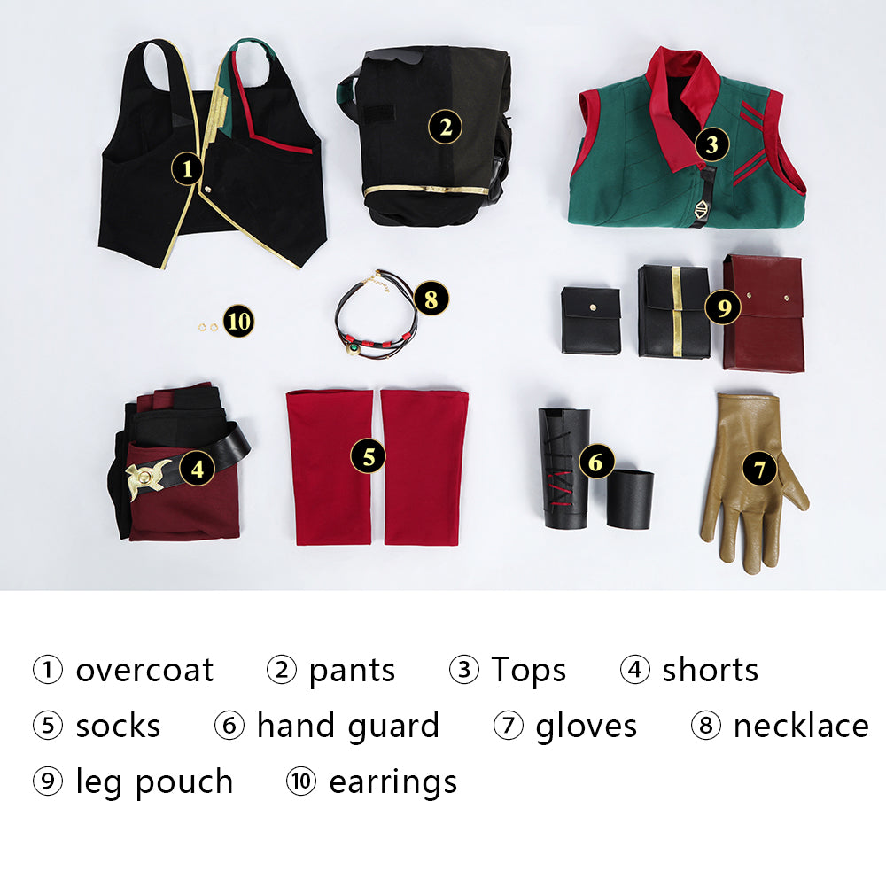 Game LOL Arcane 2 BAOBAO Universe Jinx Cosplay Costumes