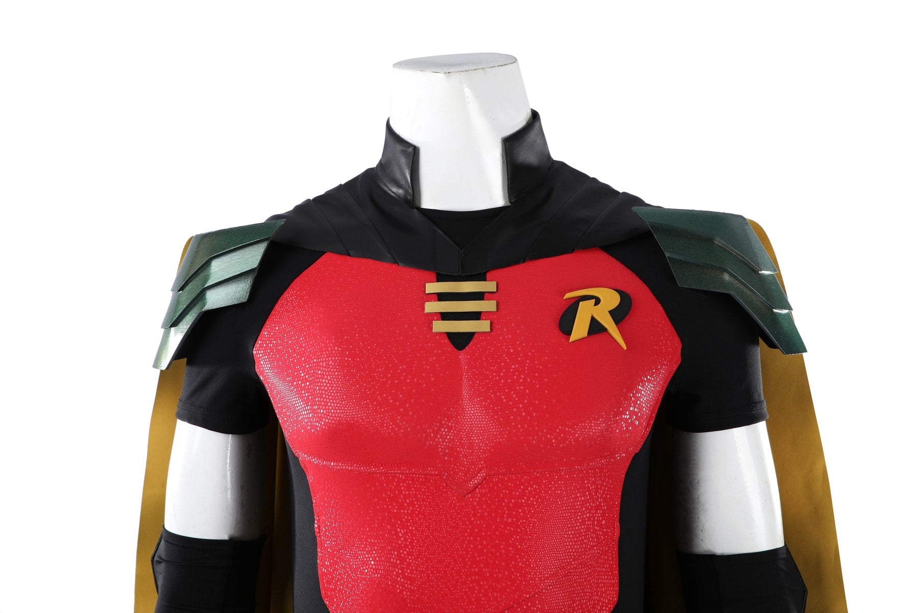 Red Robin Tim Drake Full Set Cosplay Costumes Halloween Suit with Cloak