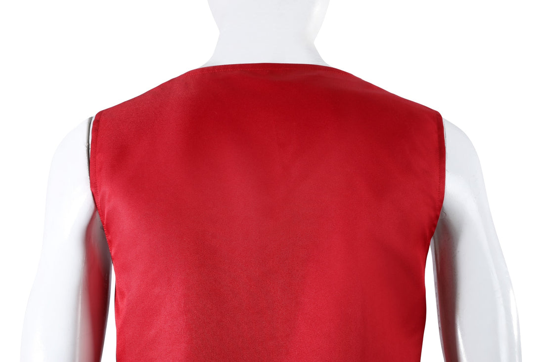 One Piece TV Season 2 Luffy Red Vest Pants Outfit Cosplay Costumes