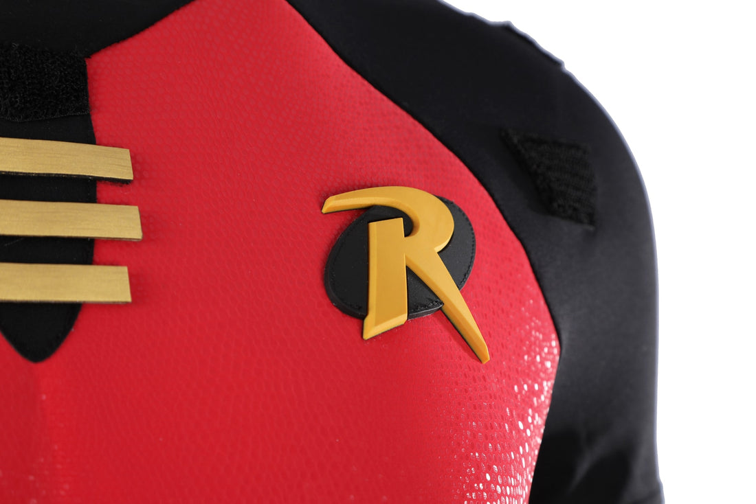 Red Robin Tim Drake Full Set Cosplay Costumes Halloween Suit with Cloak