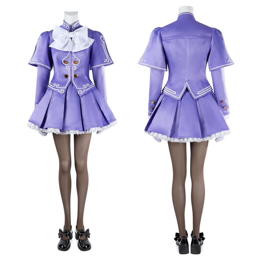 Street Fighte 6 INGRID Cosplay Costumes Purple Dress Women Themed Party Outfits