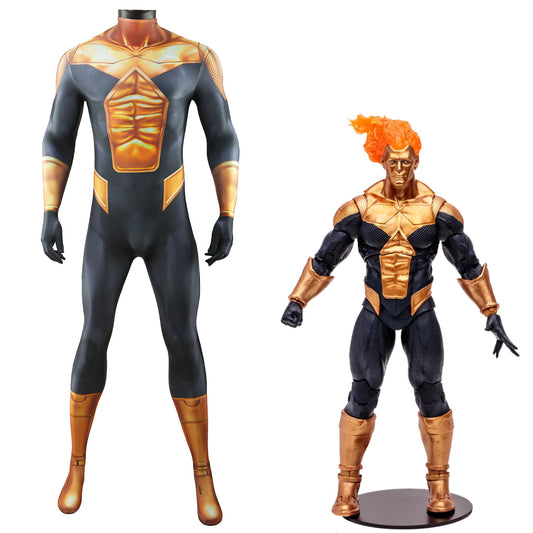 DC Multiverse Waverider Jumpsuit Men Kids Cosplay Costume