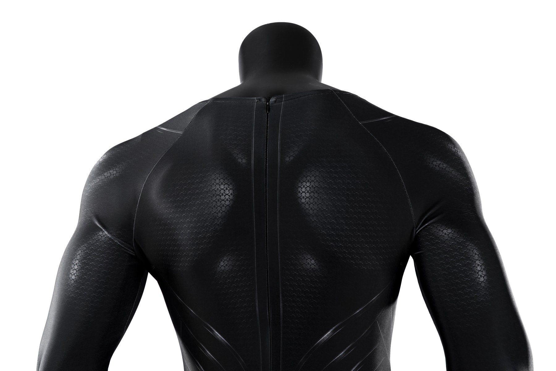 Justice League Superman Black Suit Jumpsuit with Cloak Cosplay Costumes