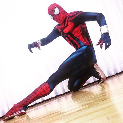 ben reilly spider man cosplay costume jumpsuit halloween bodysuit for kids adult