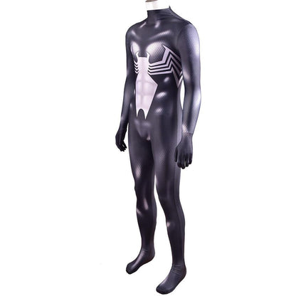 spiderman symbiote jumpsuits cosplay costume kids adult halloween bodysuit