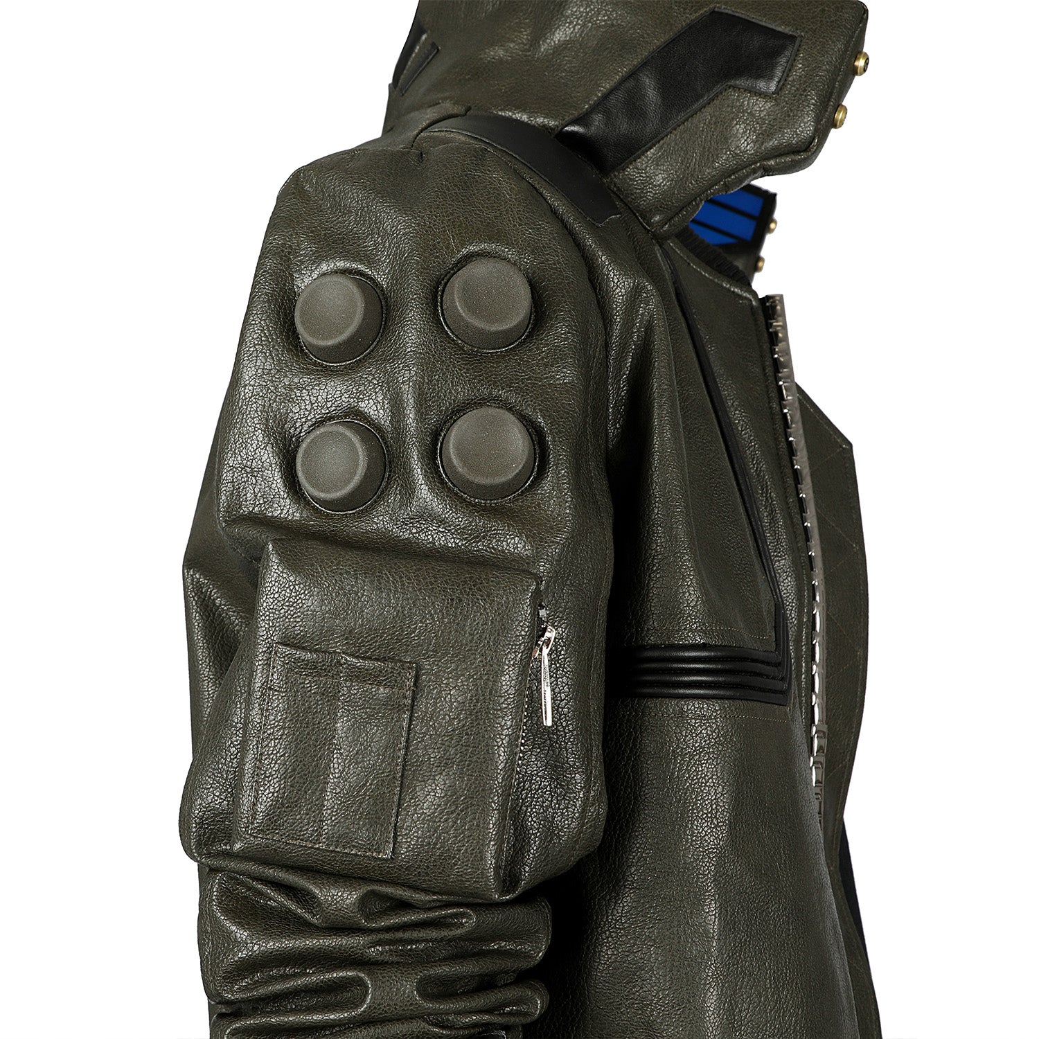 Cyberpunk 2077 V PU Leather Top Level Full Set Cosplay Costumes