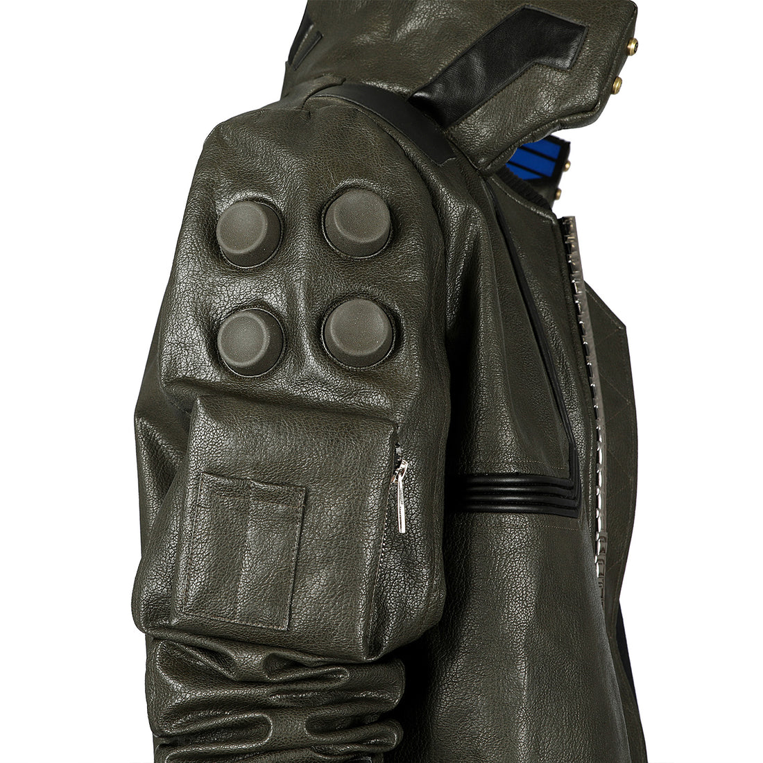Cyberpunk 2077 V PU Leather Top Level Full Set Cosplay Costumes