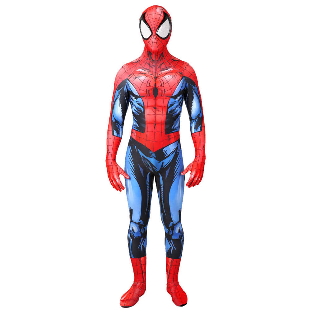 ultimate spider man comics jumpsuit halloween bodysuit for kids adult