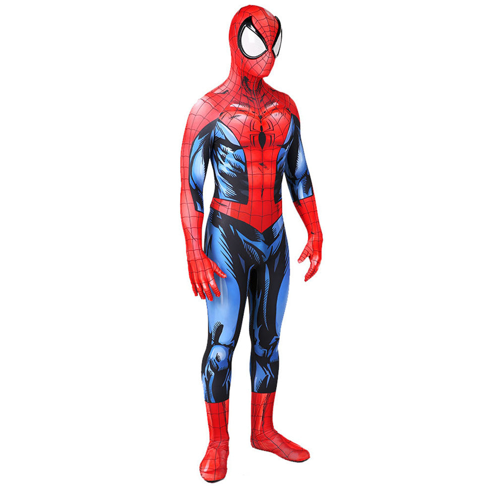 ultimate spider man comics jumpsuit halloween bodysuit for kids adult