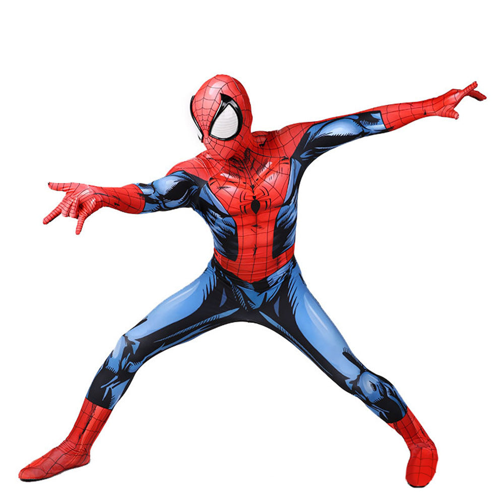 ultimate spider man comics jumpsuit halloween bodysuit for kids adult