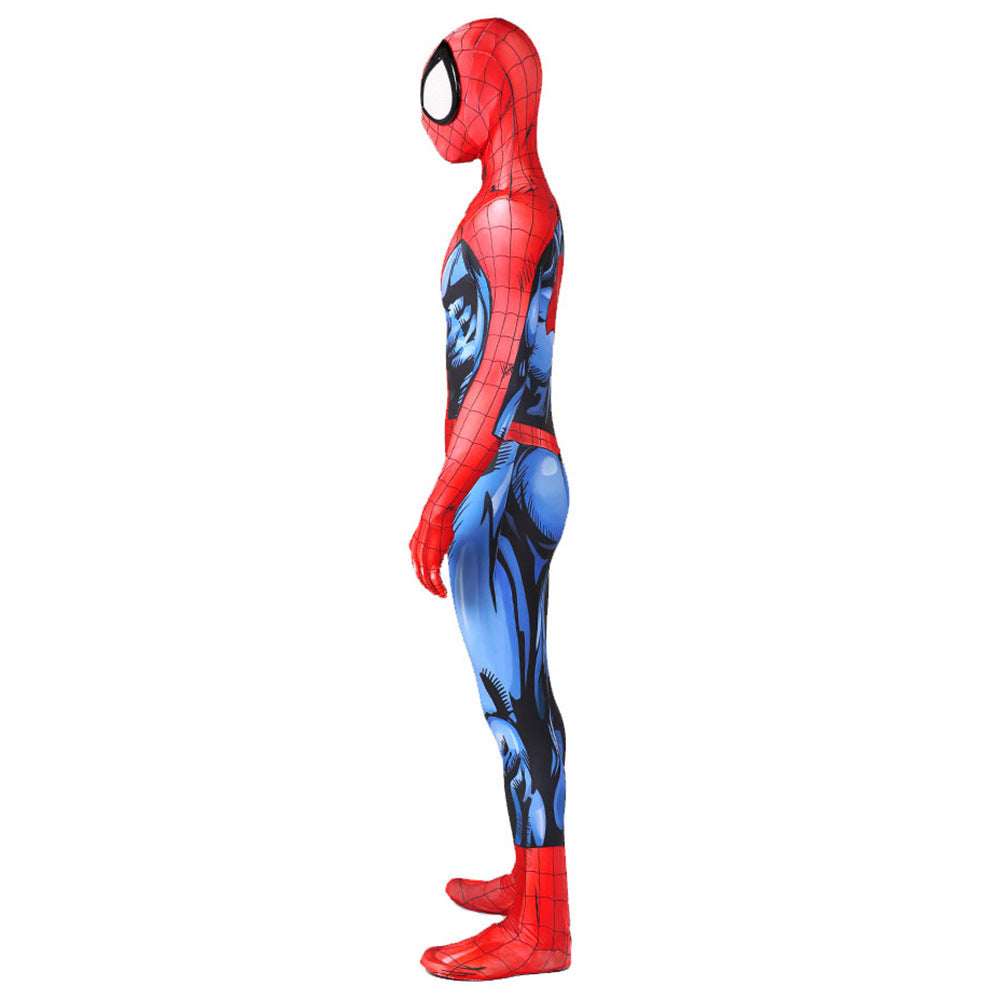 ultimate spider man comics jumpsuit halloween bodysuit for kids adult