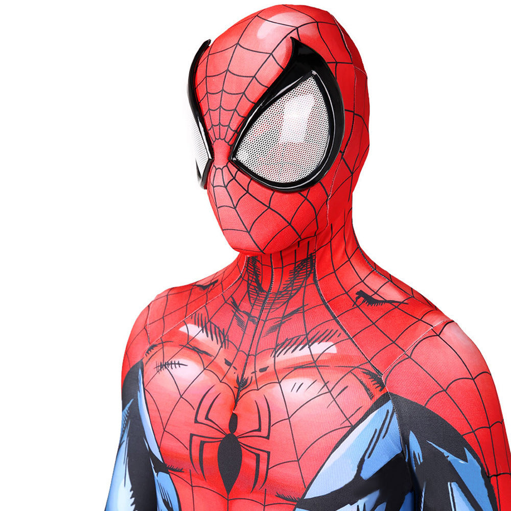 ultimate spider man comics jumpsuit halloween bodysuit for kids adult