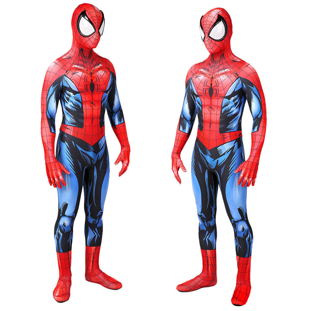 ultimate spider man comics jumpsuit halloween bodysuit for kids adult