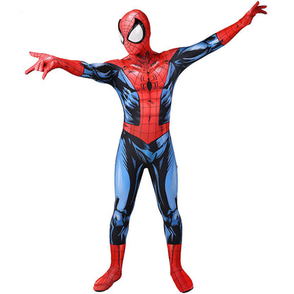 ultimate spider man comics jumpsuit halloween bodysuit for kids adult