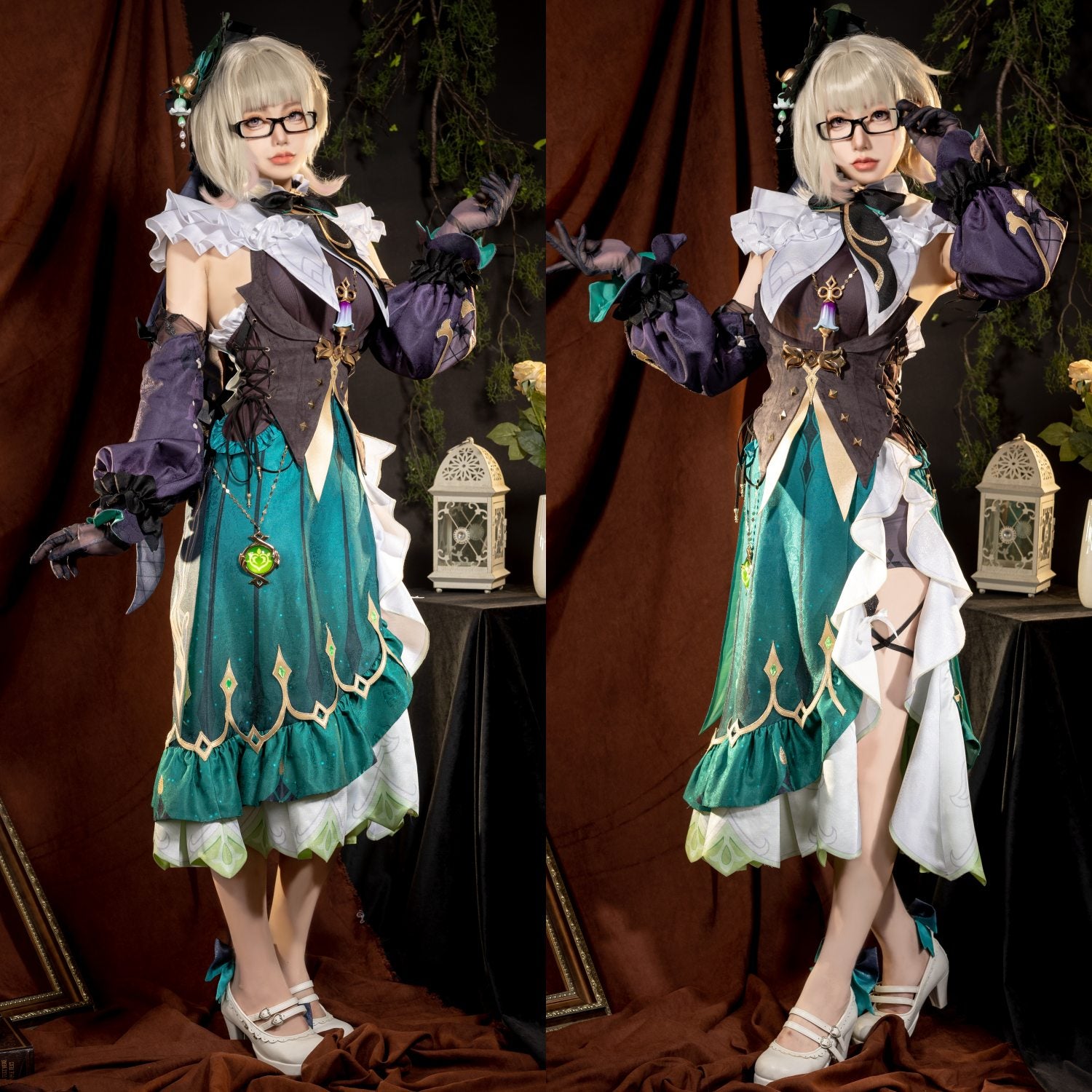 Genshin Impact Renowned Perfumer Emilie Cosplay Costumes