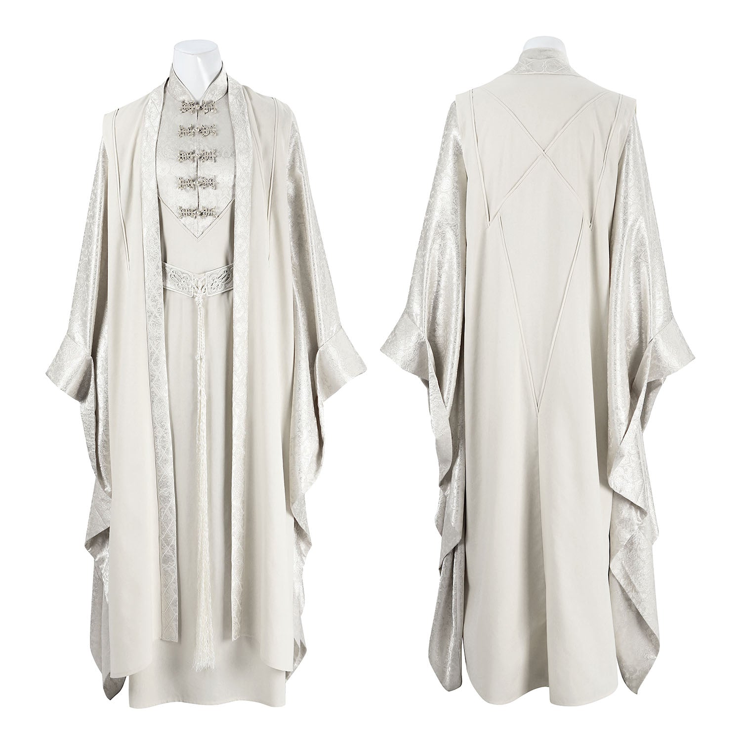 The Lord of The Rings The White Wizard Saruman Top Level Cosplay Costumes