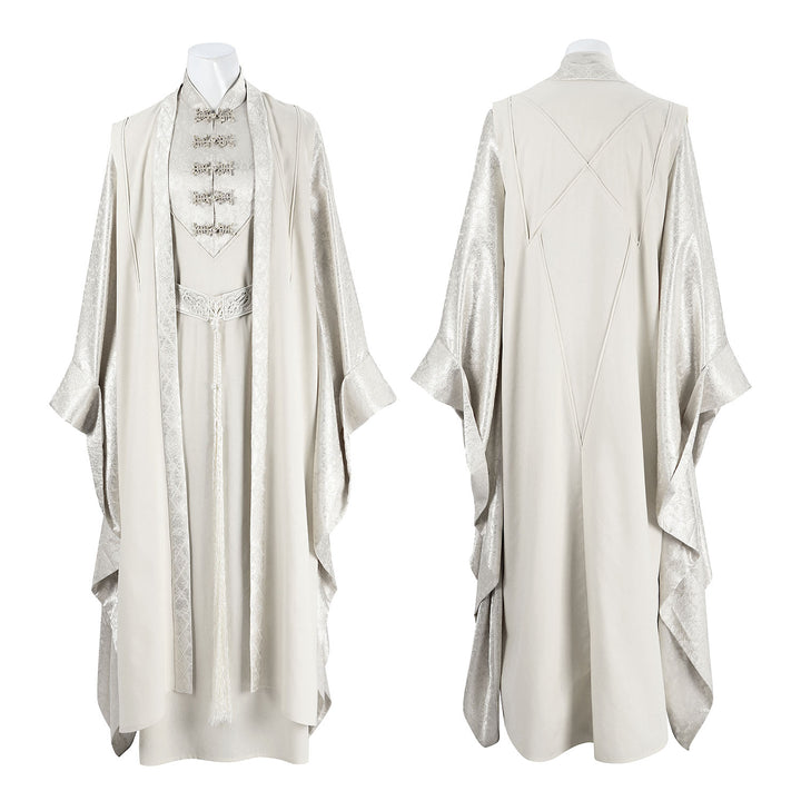 The Lord of The Rings The White Wizard Saruman Top Level Cosplay Costumes