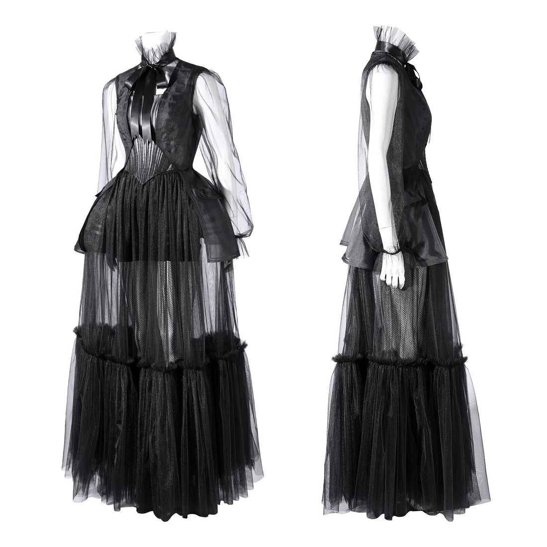 Pre-order Wednesday 2 The Addams Family Wednesday Addams Ball Gala Gown Costumes