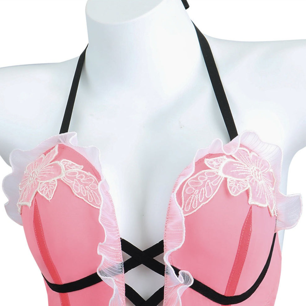 Naraka: Bladepoint Feria Shen Early Summer Crimson Berry Swimsuit Costumes