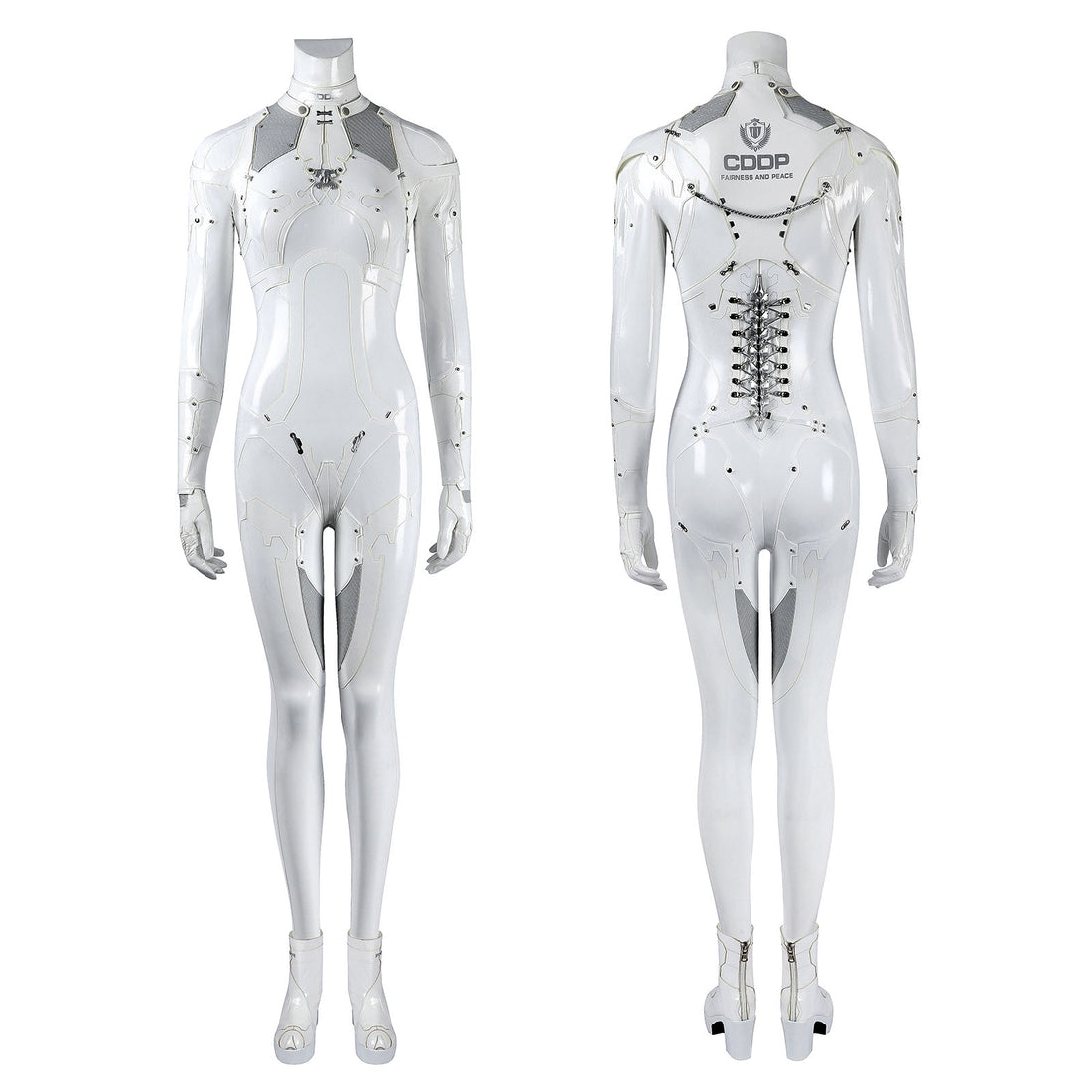 Stellar Blade BLOOD RAIN Evie Top Level Leather Jumpsuit Cosplay Costumes Carnival Outfits