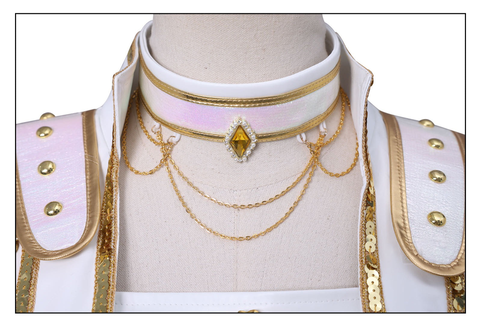 KPop Demon Hunters Mira White Outfit Adult Kids Cosplay Costumes