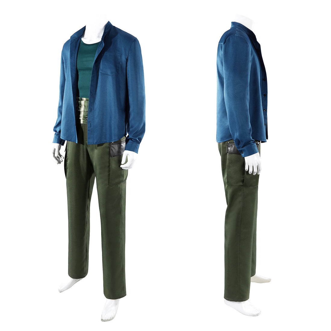 Navigation Live Action Roronoa Zoro One Piece Full Set Cosplay Costumes