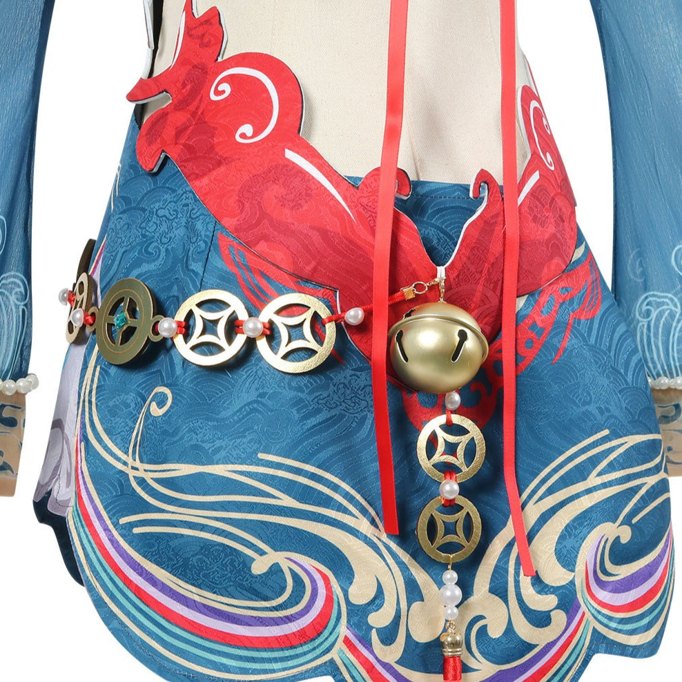 Naraka: Bladepoint Zombie Girl Tessa Ink Travel Cosplay Costumes