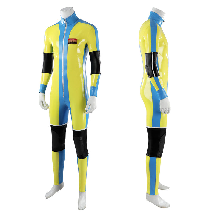 Game Dispatch Waterboy Leather Jumpsuit Fullset Cosplay Costumes