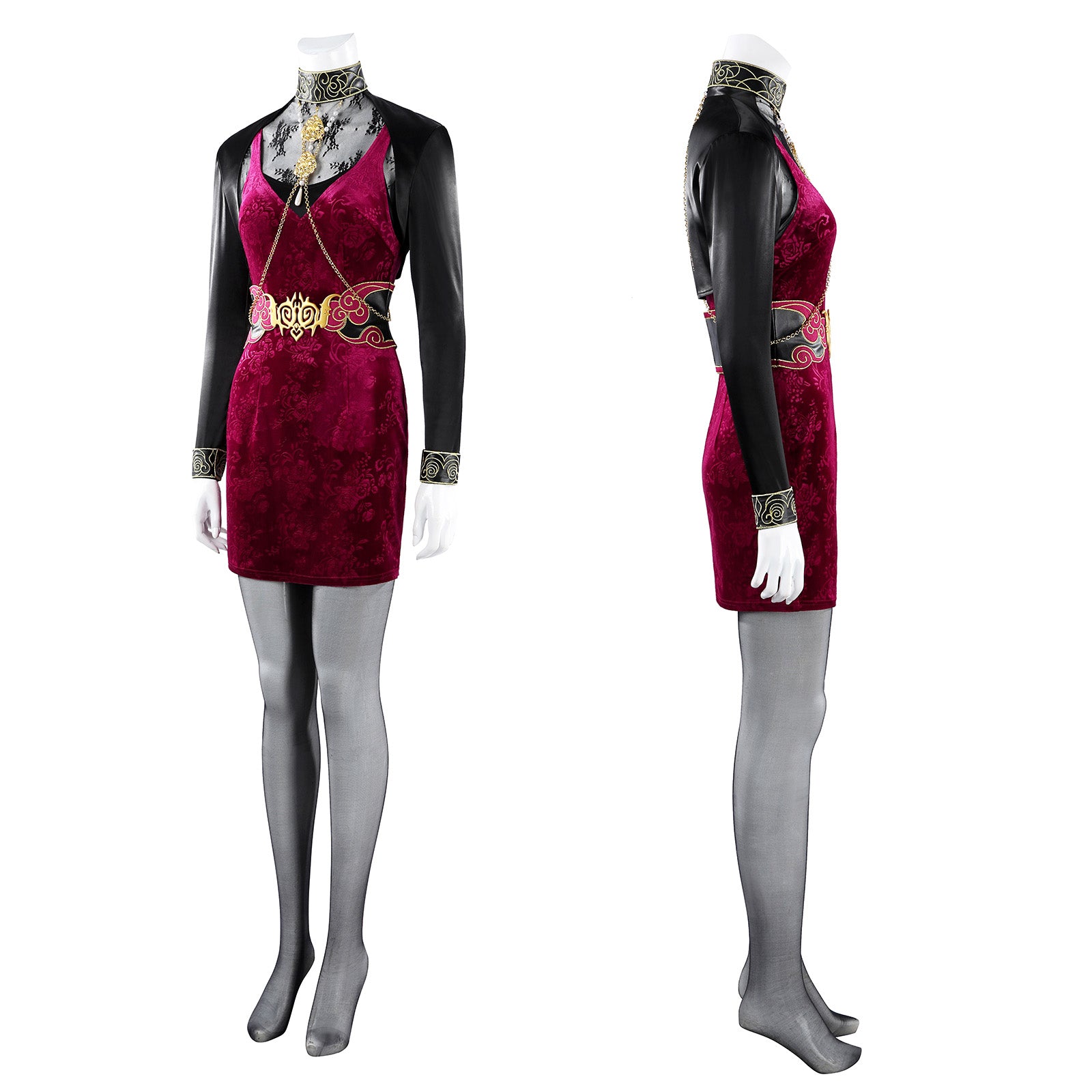 Resident Evil Requiem 30th Ada Wong Full Set Cosplay Costumes